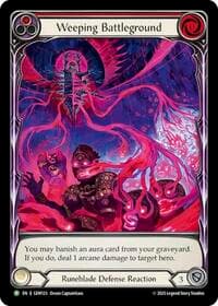 Weeping Battleground - GEM Pack 4 - Flesh and Blood TCG card