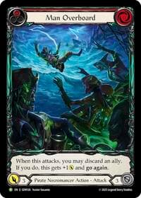 Man Overboard - GEM Pack 4 - Flesh and Blood TCG card