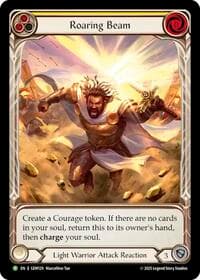Roaring Beam - GEM Pack 4 - Flesh and Blood TCG card