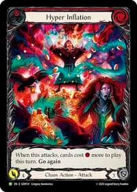 Hyper Inflation - GEM Pack 4 - Flesh and Blood TCG card