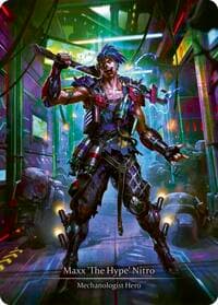 Maxx 'The Hype' Nitro - GEM Pack 4 - Flesh and Blood TCG card