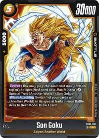 Son Goku - FB09-081 - Dual Evolution - Dragon Ball Super: Fusion World card