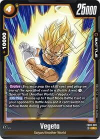 Vegeta - FB09-093 - Dual Evolution - Dragon Ball Super: Fusion World card
