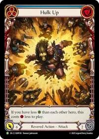 Hulk Up - GEM Pack 4 - Flesh and Blood TCG card