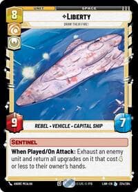 Liberty - Draw Their Fire! - A Lawless Time - Star Wars: Unlimited card