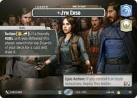 Jyn Erso - Time to Fight (Showcase) - A Lawless Time - Star Wars: Unlimited card