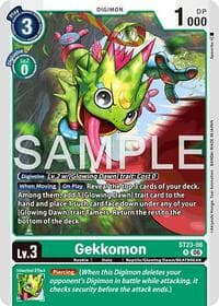 Gekkomon - Starter Deck 23: Beatbreak - Digimon Card Game card