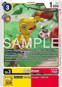 Agumon - Starter Deck 24: Data Squad - Digimon Card Game card
