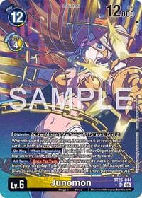 Junomon (Alternate Art) - Dual Revolution - Digimon Card Game card