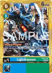 Lighdramon (Gold Border) - Advanced Booster Digimon Generation - Digimon Card Game card
