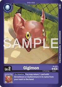 Gigimon - Limited Card Pack -Another Knight- - Digimon Card Game card