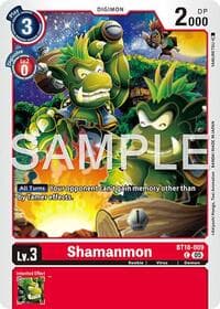 Shamanmon (Reprint) - Advanced Booster Digimon Generation - Digimon Card Game card