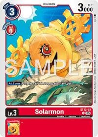 Solarmon (Reprint) - Advanced Booster Digimon Generation - Digimon Card Game card