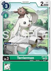 Terriermon (Reprint) - Advanced Booster Digimon Generation - Digimon Card Game card