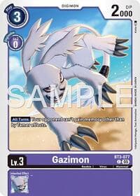 Gazimon (Reprint) - Advanced Booster Digimon Generation - Digimon Card Game card