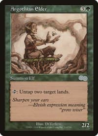 Argothian Elder - Urza's Saga - Magic: The Gathering card