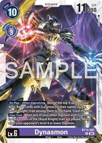Dynasmon - BT13-087 (Reprint) - Advanced Booster Digimon Generation - Digimon Card Game card