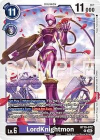 LordKnightmon - BT19-072 (Reprint) - Advanced Booster Digimon Generation - Digimon Card Game card