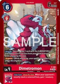 Dimetromon - P-189 - Limited Card Pack -Another Knight- - Digimon Card Game card