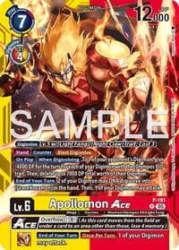 Apollomon ACE - Limited Card Pack -Another Knight- - Digimon Card Game card
