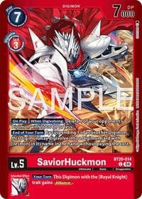 SaviorHuckmon - Limited Card Pack -Another Knight- - Digimon Card Game card