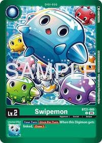 Swipemon - Limited Card Pack -Another Knight- - Digimon Card Game card