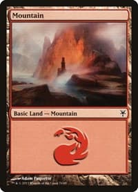 Mountain (76) - Duel Decks: Sorin vs. Tibalt - Magic: The Gathering card