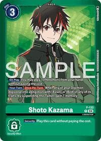 Shoto Kazama - Limited Card Pack -Another Knight- - Digimon Card Game card