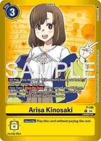 Arisa Kinosaki - Limited Card Pack -Another Knight- - Digimon Card Game card