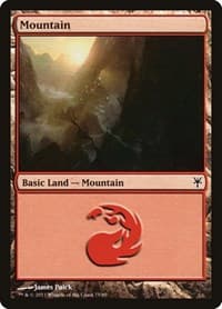 Mountain (75) - Duel Decks: Sorin vs. Tibalt - Magic: The Gathering card