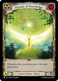 Pursuit of Knowledge - LGS442 - Flesh and Blood: Promo Cards - Flesh and Blood TCG card