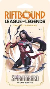 Spiritforged - Sleeved Booster Pack - Spiritforged - Riftbound: League of Legends Trading Card Game card