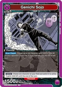 Genichi Sojo (009) - UE16BT: KAGURABACHI - Union Arena card