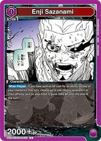 Enji Sazanami - UE16BT: KAGURABACHI - Union Arena card