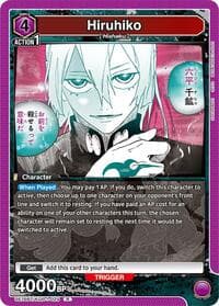 Hiruhiko (029) - UE16BT: KAGURABACHI - Union Arena card