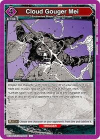 Cloud Gouger Mei - UE16BT: KAGURABACHI - Union Arena card