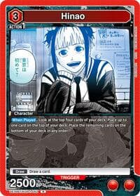 Hinao (052) - UE16BT: KAGURABACHI - Union Arena card
