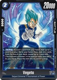 Vegeta - FB09-044 - Dual Evolution - Dragon Ball Super: Fusion World card