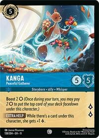 Kanga - Peaceful Gatherer (Foil) - Winterspell - Disney Lorcana card