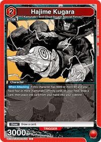 Hajime Kugara - UE16BT: KAGURABACHI - Union Arena card