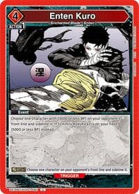Enten Kuro - UE16BT: KAGURABACHI - Union Arena card