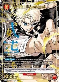 Hakuri Sazanami (046) (R*) - UE16BT: KAGURABACHI - Union Arena card