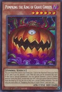 Pumpking the King of Grave Ghosts - Maze of Muertos - YuGiOh card