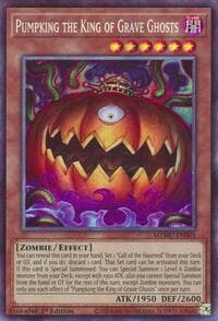Pumpking the King of Grave Ghosts (Collector's Rare) - Maze of Muertos - YuGiOh card