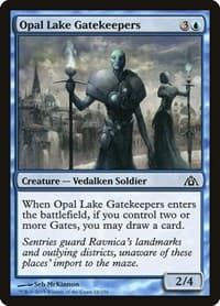 Opal Lake Gatekeepers - Dragon's Maze - Magic: The Gathering card