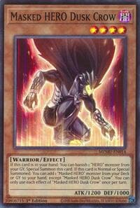 Masked HERO Dusk Crow - Maze of Muertos - YuGiOh card