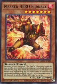 Masked HERO Furnace - Maze of Muertos - YuGiOh card