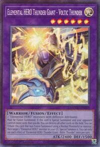 Elemental HERO Thunder Giant - Voltic Thunder (Collector's Rare) - Maze of Muertos - YuGiOh card
