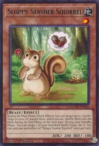 Sloppy Stasher Squirrel - Maze of Muertos - YuGiOh card