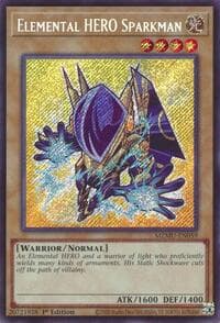 Elemental HERO Sparkman - Maze of Muertos - YuGiOh card